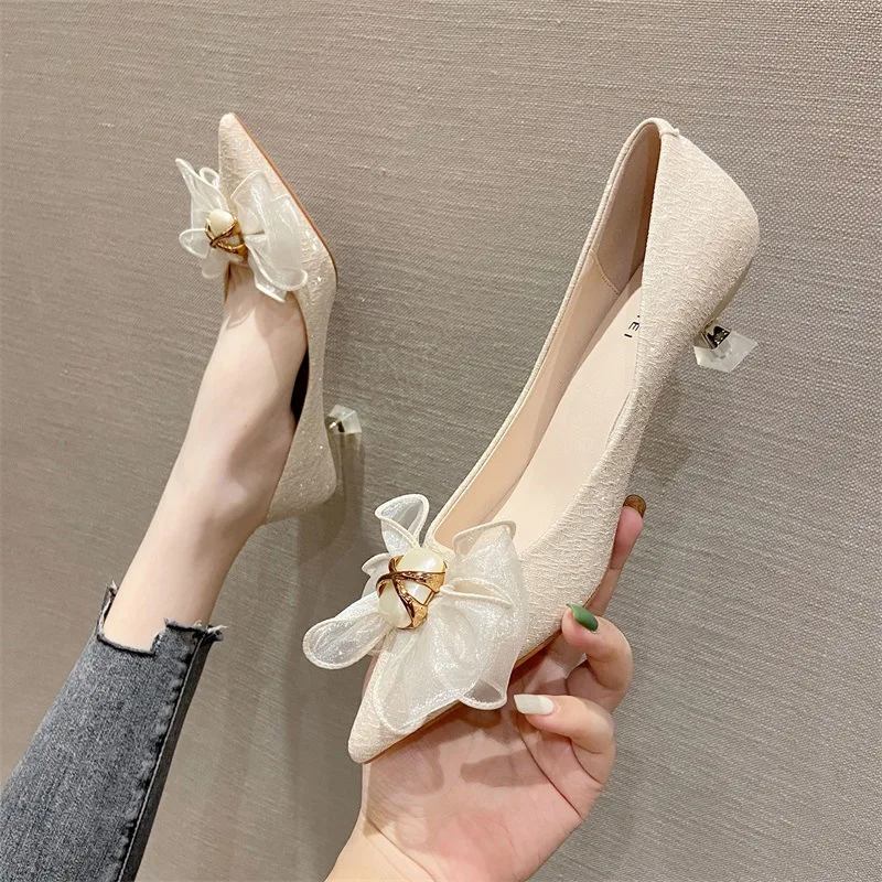 High Heels Stiletto Pointed Toe Women Shoes Shallow Mouth Solid Color Lowtop Mediumheeled Women Shoe Summer New Pointed Toe Shoe
High Heels Stiletto Pointed Toe Women Shoes Shallow Mouth Solid Color Lowtop Mediumheeled Women Shoe Summer New Pointed Toe Shoe