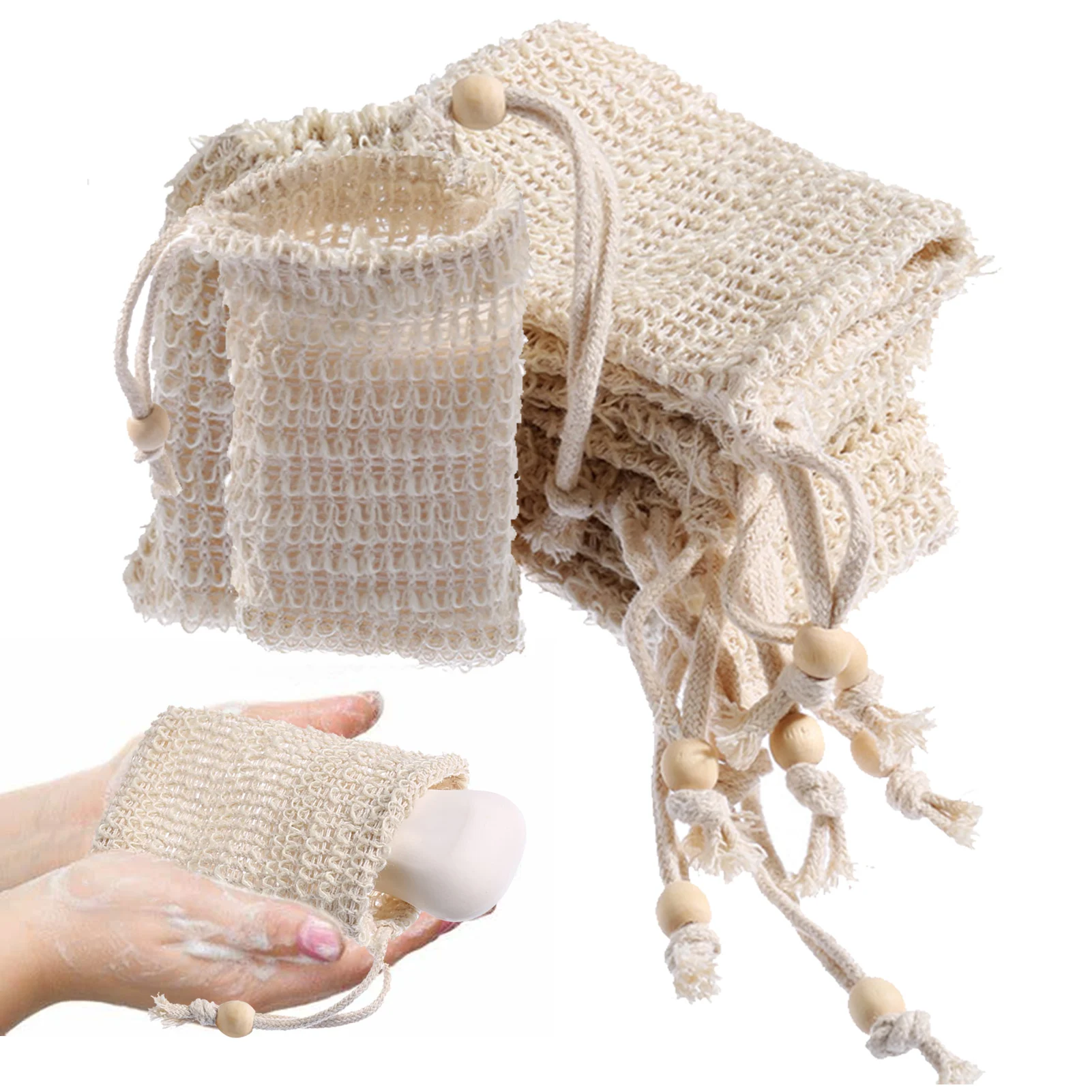 Cotton Ramie Soap Bag Soap Saver Bag Soap Bags Mesh Exfoliatings Soap Saver Bag Natural Sisal Exfoliatings Soap Pouch For
Cotton Ramie Soap Bag Soap Saver Bag Soap Bags Mesh Exfoliatings Soap Saver Bag Natural Sisal Exfoliatings Soap Pouch For
