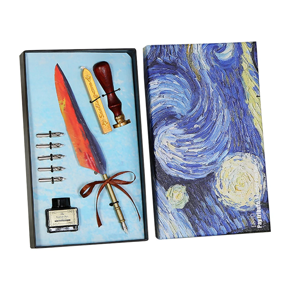 Portable Accessories Antique Writing Stationery European Style Dip Pen Set Signature Art Faux Feather Home For Calligraphy Ink
Portable Accessories Antique Writing Stationery European Style Dip Pen Set Signature Art Faux Feather Home For Calligraphy Ink