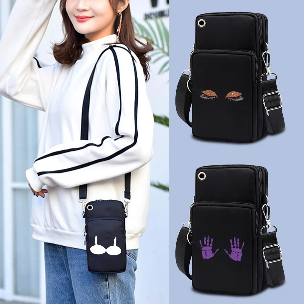 Shoulder Mobile Phone Bags Women Waist Pouch for Huawei iPhone Xiaomi Universal Chest Pattern Sport Phone Pouch Wrist Package
Shoulder Mobile Phone Bags Women Waist Pouch for Huawei iPhone Xiaomi Universal Chest Pattern Sport Phone Pouch Wrist Package