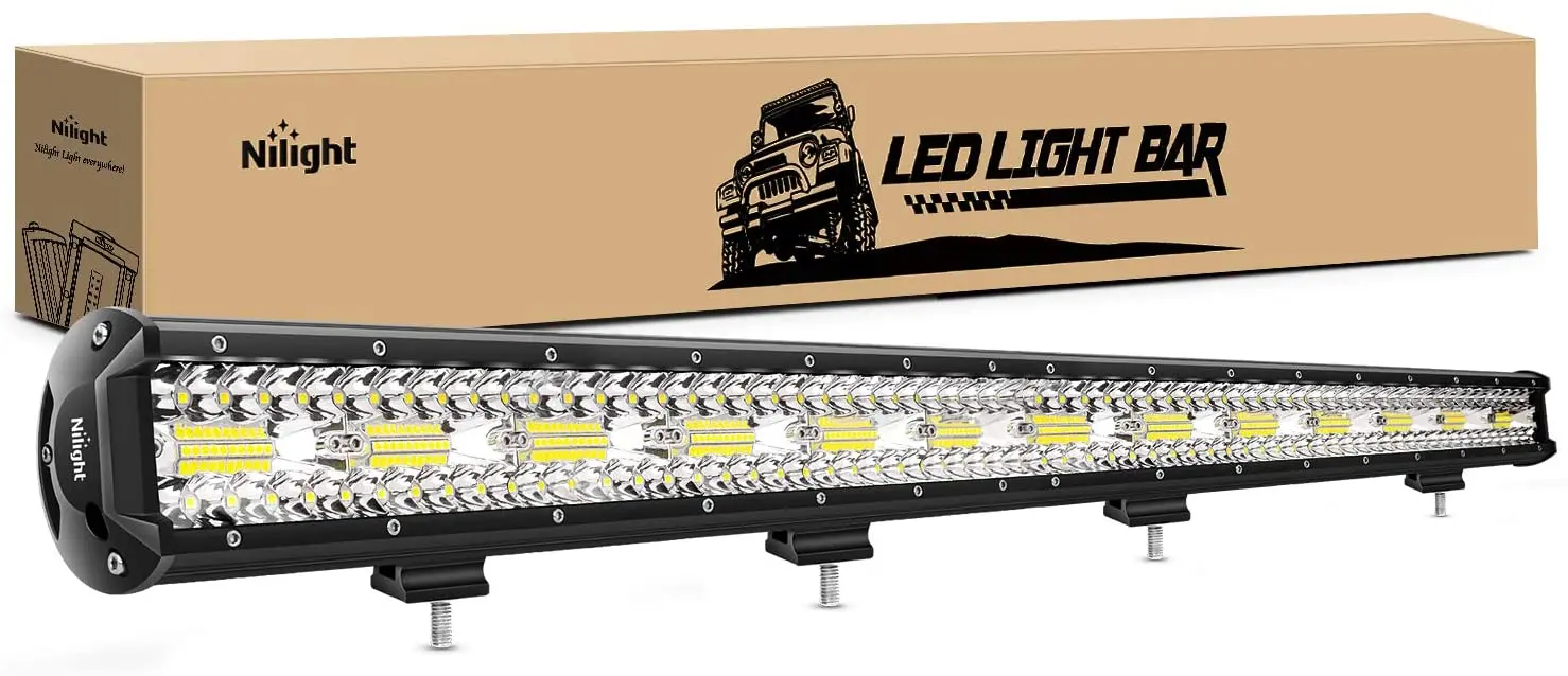 Off-Road LED LIGHT BAR 780W 37Inch Triple Row Flood Spot Combo Beam 78000LM Driving Lamp For Jeep Ford ATV UTV 4WD Boat
Off-Road LED LIGHT BAR 780W 37Inch Triple Row Flood Spot Combo Beam 78000LM Driving Lamp For Jeep Ford ATV UTV 4WD Boat