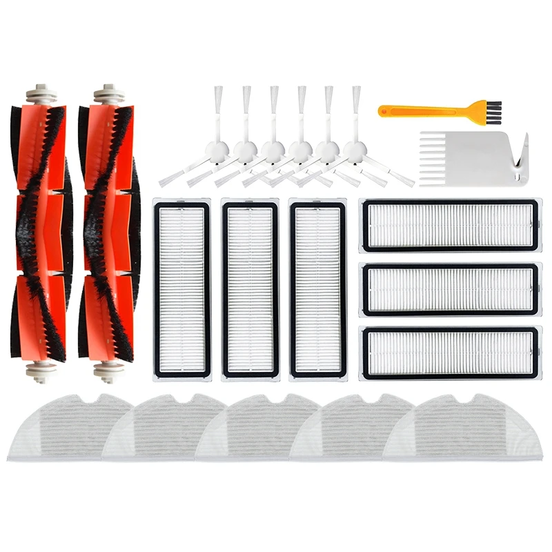 21Pcs Replacement Parts for Xiaomi Mijia 1C STYTJ01ZHM Robot Vacuum Cleaner Accessories Brushes Filters Spare Parts
21Pcs Replacement Parts for Xiaomi Mijia 1C STYTJ01ZHM Robot Vacuum Cleaner Accessories Brushes Filters Spare Parts