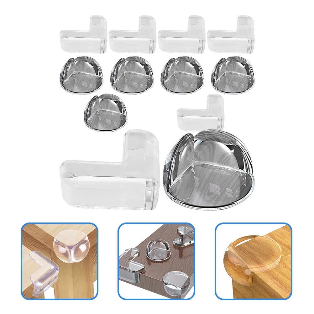 12 Pcs Anti-collision Stickers Table Corners Furniture Guard Bumpers Baby Guards Dining Pvc Protectors Proof Edges Child
12 Pcs Anti-collision Stickers Table Corners Furniture Guard Bumpers Baby Guards Dining Pvc Protectors Proof Edges Child