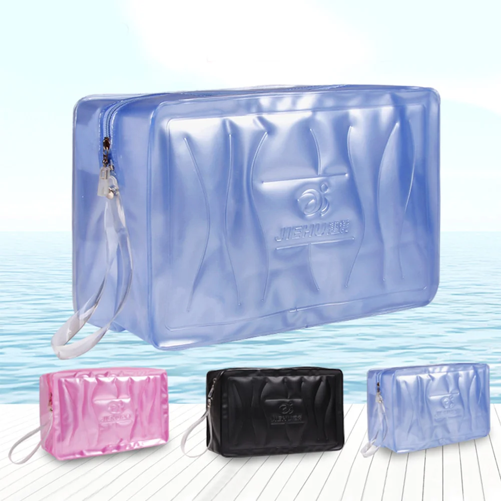 Travel Fashion Multifunctional Large Capacity Beach PVC Solid Waterproof Reusable Storage Zipper Swimming Bag
Travel Fashion Multifunctional Large Capacity Beach PVC Solid Waterproof Reusable Storage Zipper Swimming Bag