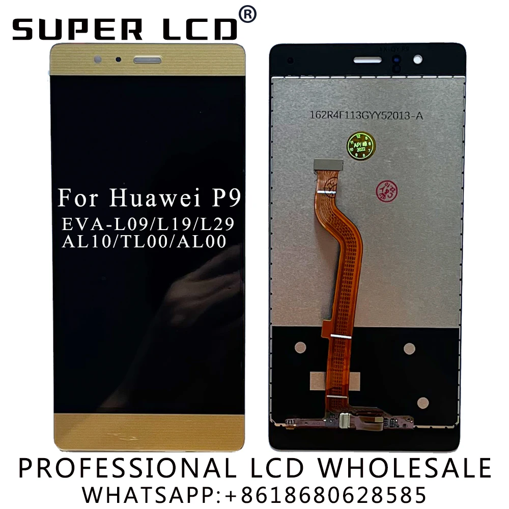 For Huawei P9 L09 L19 L29 Replacement Mobile Phone LCD Display Touch Digitizer Screen Assembly
For Huawei P9 L09 L19 L29 Replacement Mobile Phone LCD Display Touch Digitizer Screen Assembly