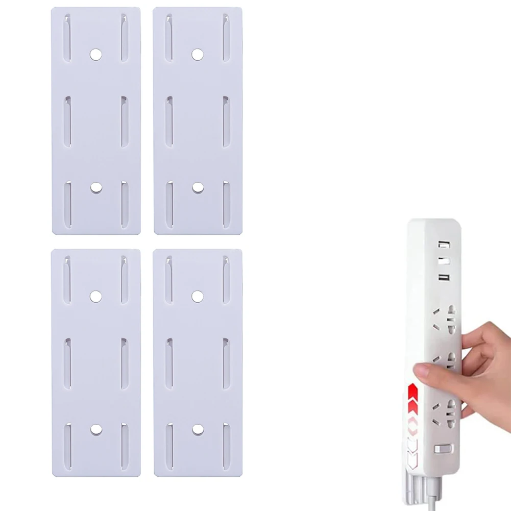 4PCS Self-Adhesive Desktop Socket Fixer Adhesive Punch-Free Socket Holder Seamless Power Strip Holder Home Cable Wire Organizer
4PCS Self-Adhesive Desktop Socket Fixer Adhesive Punch-Free Socket Holder Seamless Power Strip Holder Home Cable Wire Organizer