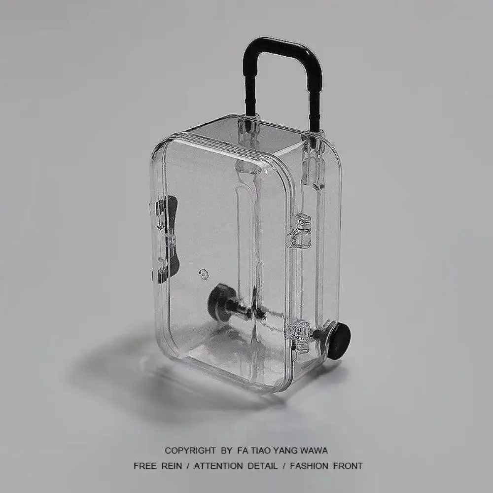 Mini Jewelry Storage Box Creative Travel Trolley Case Transparent Jewelry Present Box Cute Candy Case Organizer Display Box Gift
Mini Jewelry Storage Box Creative Travel Trolley Case Transparent Jewelry Present Box Cute Candy Case Organizer Display Box Gift