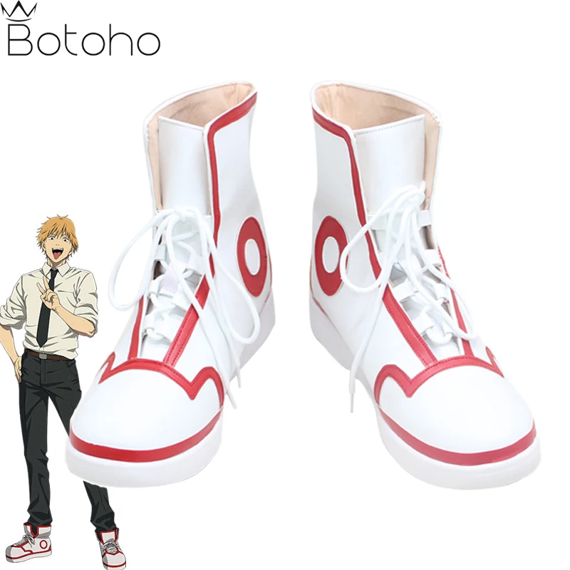 Anime Chainsaw Man Denji Cosplay High-Top Shoes For Men Fashion Lace Up Short Boots Halloween Party Shoes Costume Accessories
Anime Chainsaw Man Denji Cosplay High-Top Shoes For Men Fashion Lace Up Short Boots Halloween Party Shoes Costume Accessories