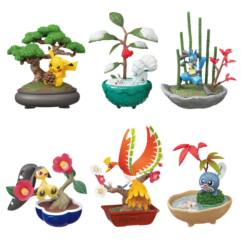 Аниме Фигурка покемона Пикачу, мультяшная фигурка в горшке, Lucario Eevee растение, бонсай, Покемон, коллекционная экшн-фигурка, модель, подарок
Аниме Фигурка покемона Пикачу, мультяшная фигурка в горшке, Lucario Eevee растение, бонсай, Покемон, коллекционная экшн-фигурка, модель, подарок