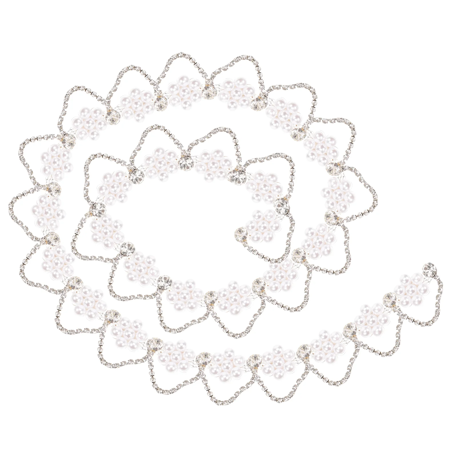 DIY Clothing Pearls Rhinestone Trim Chain Clothes Bride Outfits Cross Stitch Accessories Creative Decor Decoration Decorative
DIY Clothing Pearls Rhinestone Trim Chain Clothes Bride Outfits Cross Stitch Accessories Creative Decor Decoration Decorative