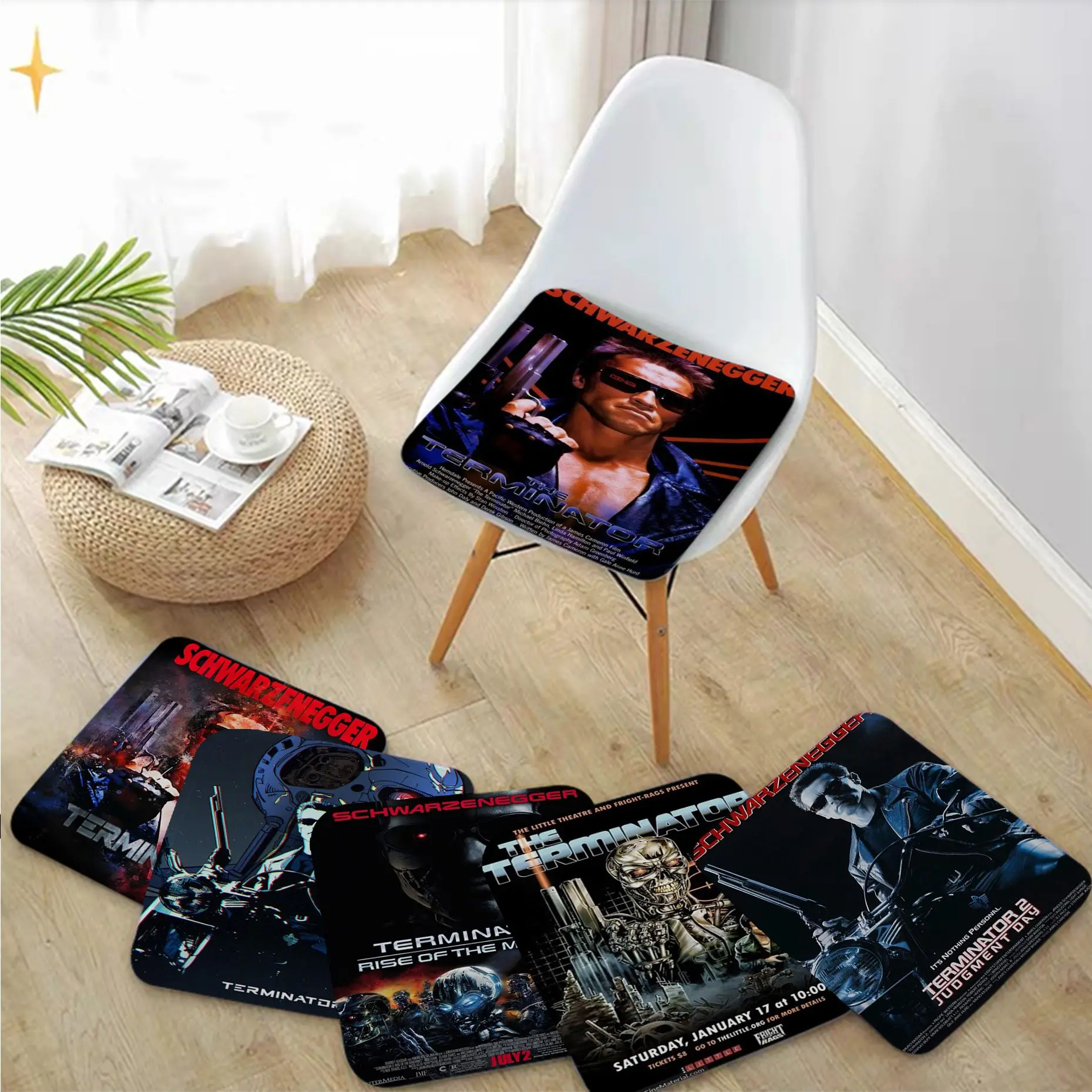 Classic Movie The Terminator Tie Rope Sofa Mat Dining Room Table Chair Cushions Unisex Fashion Anti-slip Buttocks Pad
Classic Movie The Terminator Tie Rope Sofa Mat Dining Room Table Chair Cushions Unisex Fashion Anti-slip Buttocks Pad