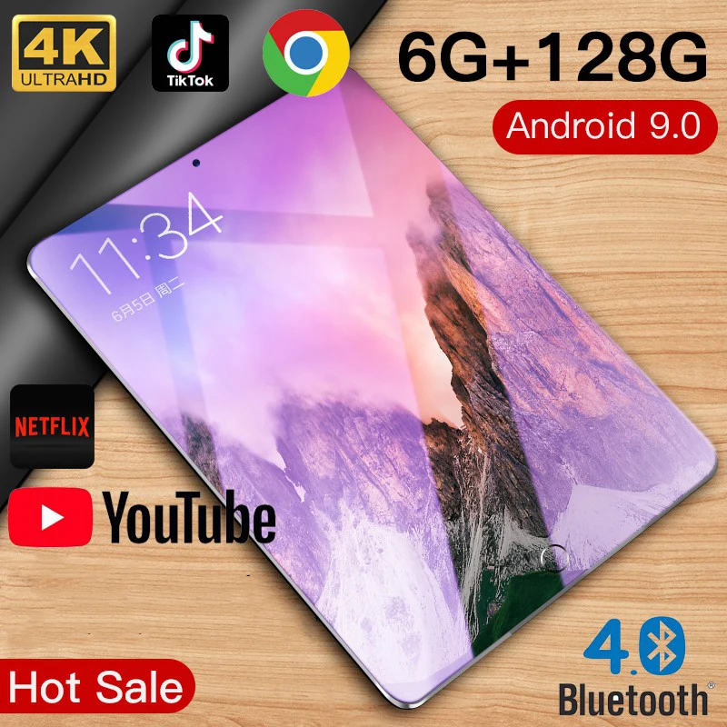 Android 9.0 Tablet PC 6G+128GB Global Version tablet 4G Android WIFI Google Play tablet 5000mAh WPS Office 10.1 Inch Mate Pad
Android 9.0 Tablet PC 6G+128GB Global Version tablet 4G Android WIFI Google Play tablet 5000mAh WPS Office 10.1 Inch Mate Pad