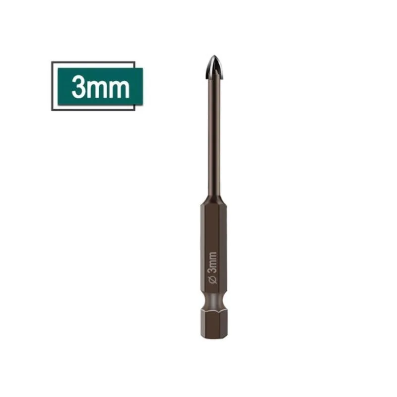 1pc Hex Tile Bits Glass Ceramic Concrete Hole Opener Alloy Triangle Drill For Granite Tiles Stone Wood Hole Drilling 3-12mm
1pc Hex Tile Bits Glass Ceramic Concrete Hole Opener Alloy Triangle Drill For Granite Tiles Stone Wood Hole Drilling 3-12mm