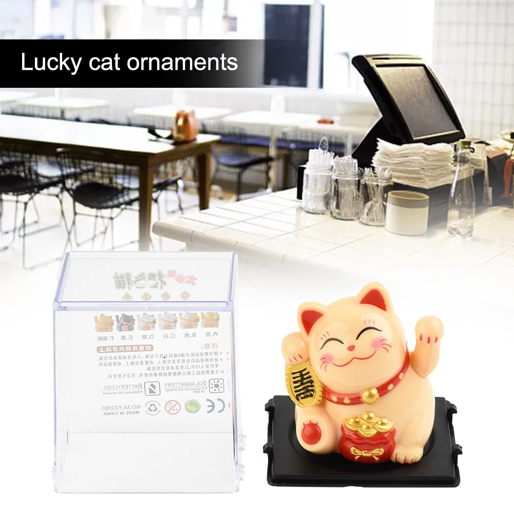 1PC Lucky Cat Decoration Mini Solar Automatic Waving Lucky Cat Car Decoration Cake Baking Sculpture Statue Home Desktop Ornament
1PC Lucky Cat Decoration Mini Solar Automatic Waving Lucky Cat Car Decoration Cake Baking Sculpture Statue Home Desktop Ornament