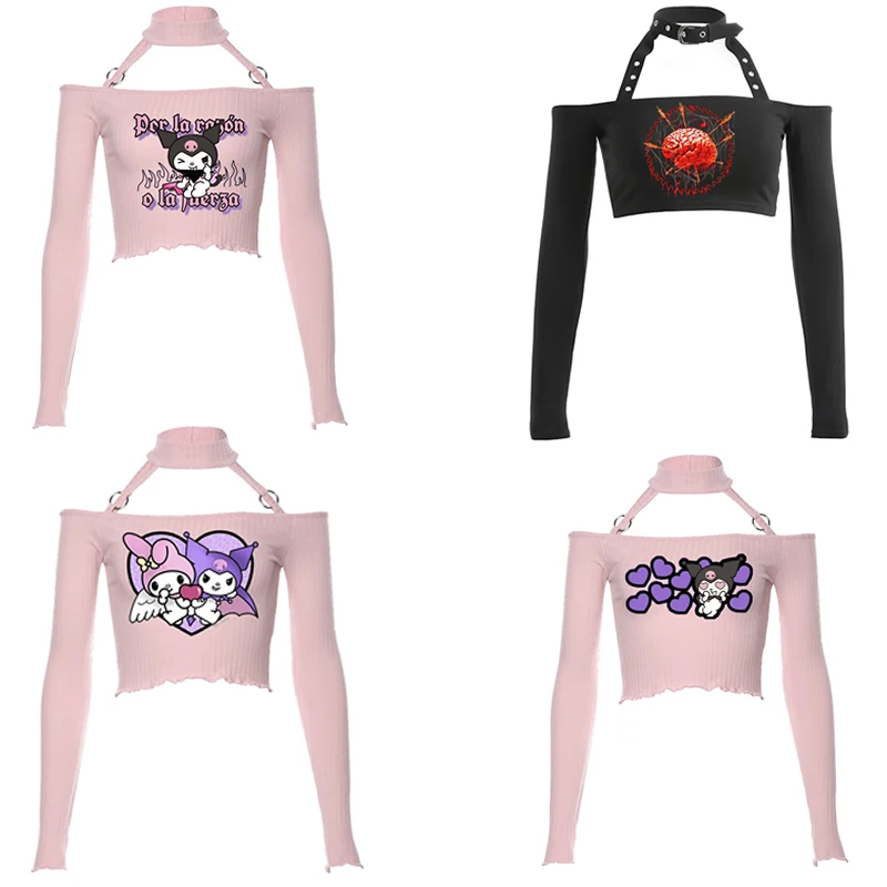 Kawaii Sanrio Kuromi Girls T-shirt Cute Cartoon Girls Camisole Fashion Y2K Style Sexy Camisole Gothic Camisoles Holiday Gifts
Kawaii Sanrio Kuromi Girls T-shirt Cute Cartoon Girls Camisole Fashion Y2K Style Sexy Camisole Gothic Camisoles Holiday Gifts