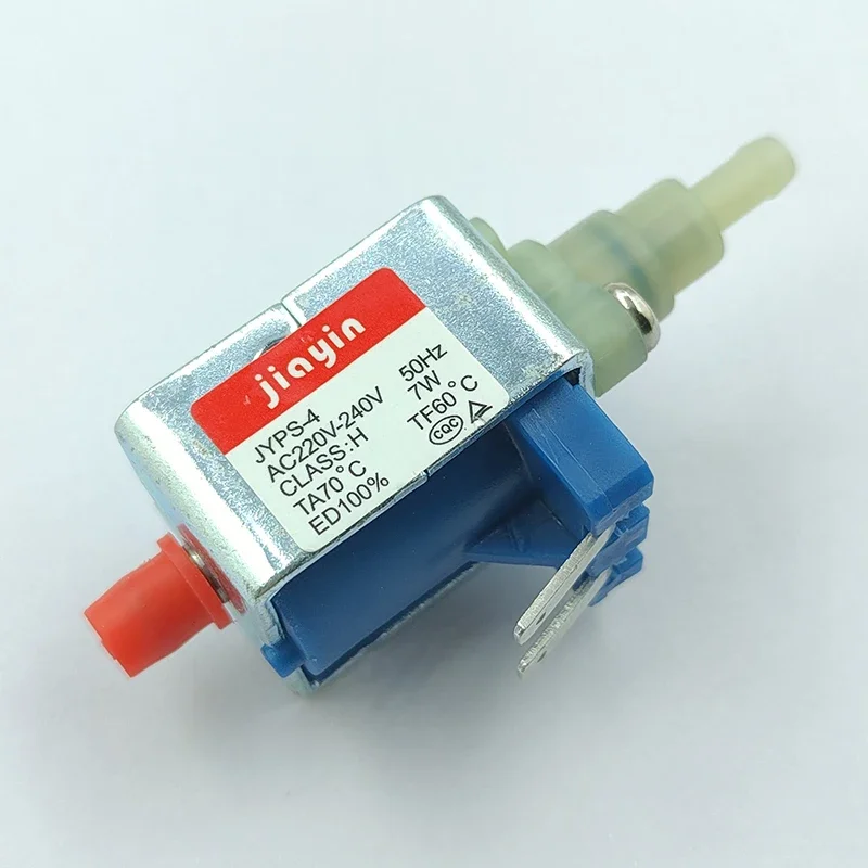 JYPS-4 Электромагнитный плунжерный насос переменного тока 220 В-240 В 7 Вт Система всасывания воды для парового утюга/швабры/пароварки для одежды/кофемашины
JYPS-4 Электромагнитный плунжерный насос переменного тока 220 В-240 В 7 Вт Система всасывания воды для парового утюга/швабры/пароварки для одежды/кофемашины