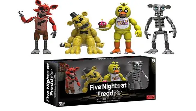 

4pcs/set Game Five Nights at Freddy Character Cute PVC Action Figure Model Toys