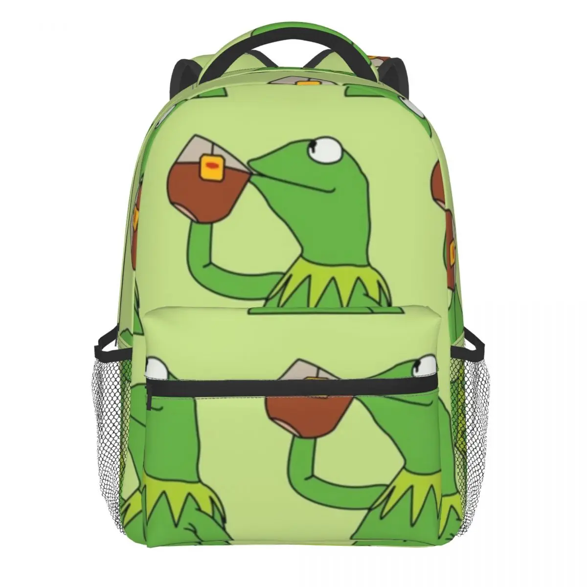 Frog Meme Backpack Gril Tea Has Been Served Soft Backpacks Polyester Kawaii High School Bags Trekking Custom Rucksack
Frog Meme Backpack Gril Tea Has Been Served Soft Backpacks Polyester Kawaii High School Bags Trekking Custom Rucksack