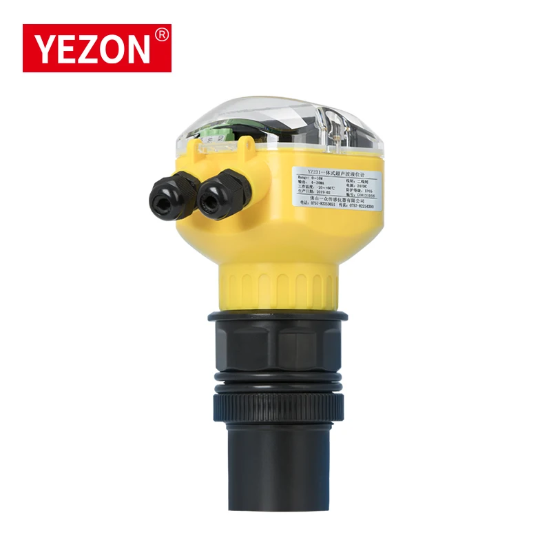 PY231 Ultrasonic Industrial 24VDC RS485 3-60m Liquid Solid Level Meter 4-20 MA level Transmitter
PY231 Ultrasonic Industrial 24VDC RS485 3-60m Liquid Solid Level Meter 4-20 MA level Transmitter