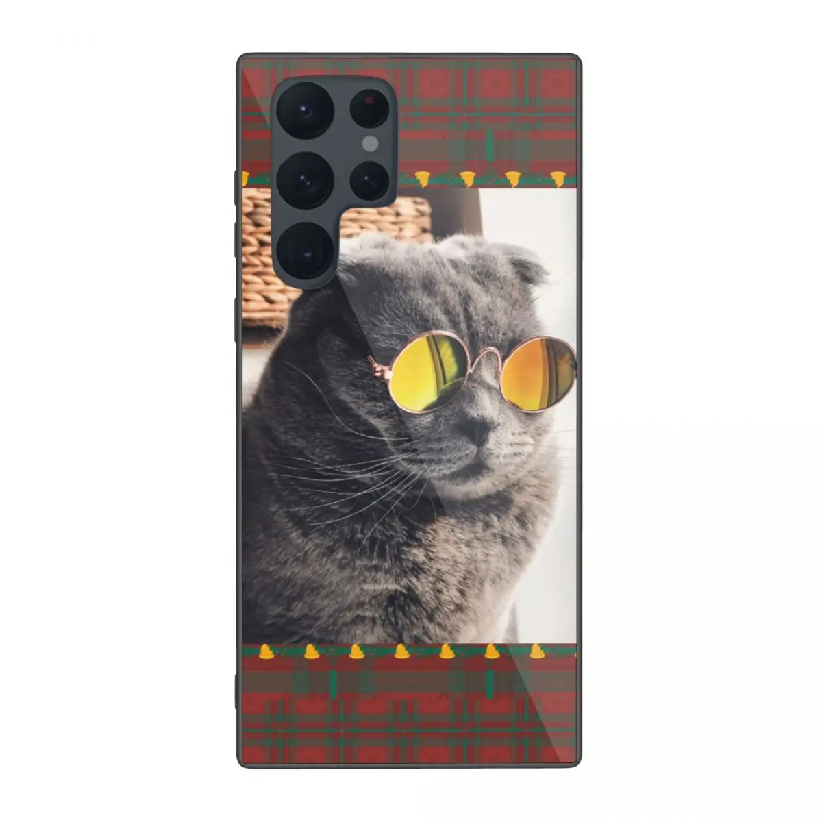 Phone Case Tempered Glass For Samsung S22Ultra Cover Tempered Glass Case
Phone Case Tempered Glass For Samsung S22Ultra Cover Tempered Glass Case