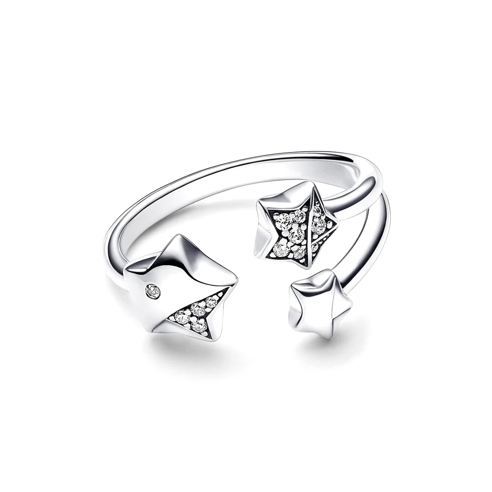 925 Silver Lucky Guardian Star Ring for Women Birthday Gifts fit Pandora Original Jewelry
925 Silver Lucky Guardian Star Ring for Women Birthday Gifts fit Pandora Original Jewelry