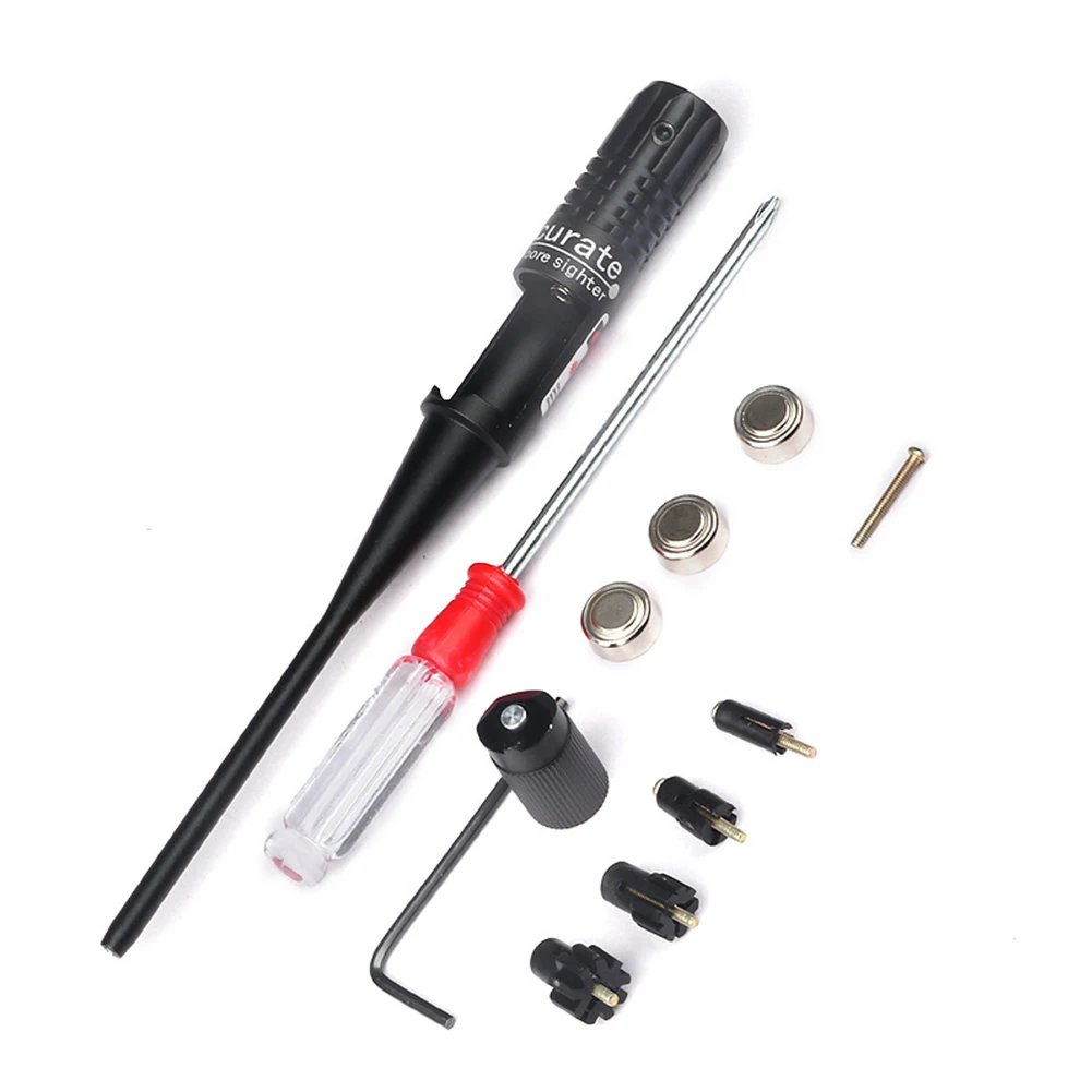 1 Set Adjustable Adapters Rifles Red Laser Bore Sighter Collimator Kit With Box Carry Laser Sight For .22 To .50 Caliber Rifies
1 Set Adjustable Adapters Rifles Red Laser Bore Sighter Collimator Kit With Box Carry Laser Sight For .22 To .50 Caliber Rifies