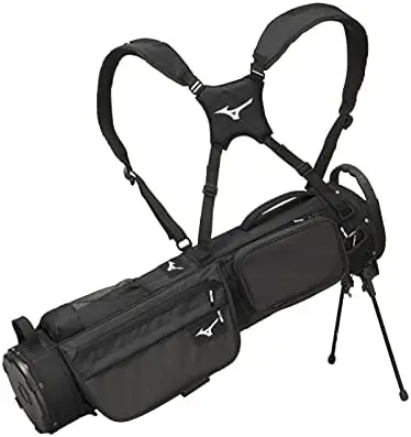 

BR-D2 Golf Carry Bag | 4 Way Top Cuff | 2 Full Length Dividers | Dual Shoulder Straps | Manual Open/Close Mini Stand Legs | Deta