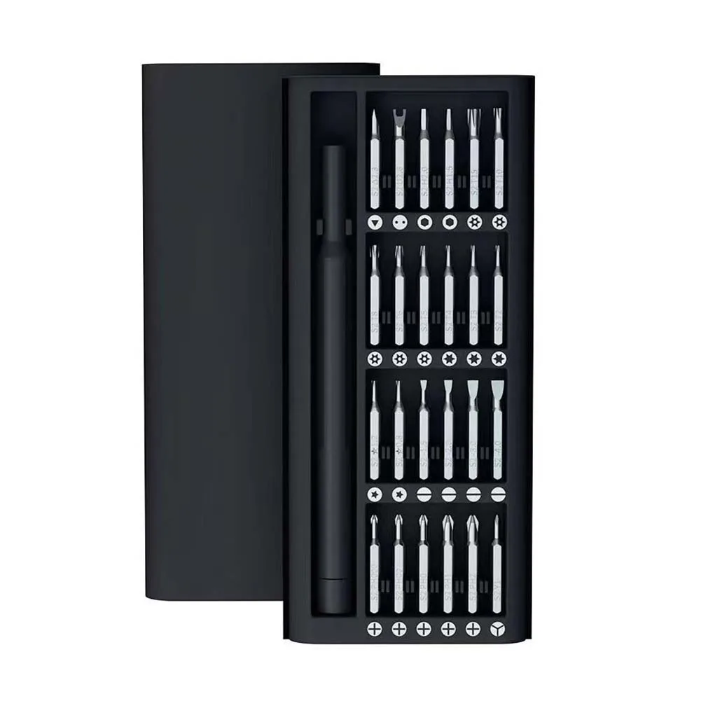 Портативный набор отверток 25 в 1, магнитные шестигранные биты Torx для точного ремонта электроники, телефонов, часов
Портативный набор отверток 25 в 1, магнитные шестигранные биты Torx для точного ремонта электроники, телефонов, часов