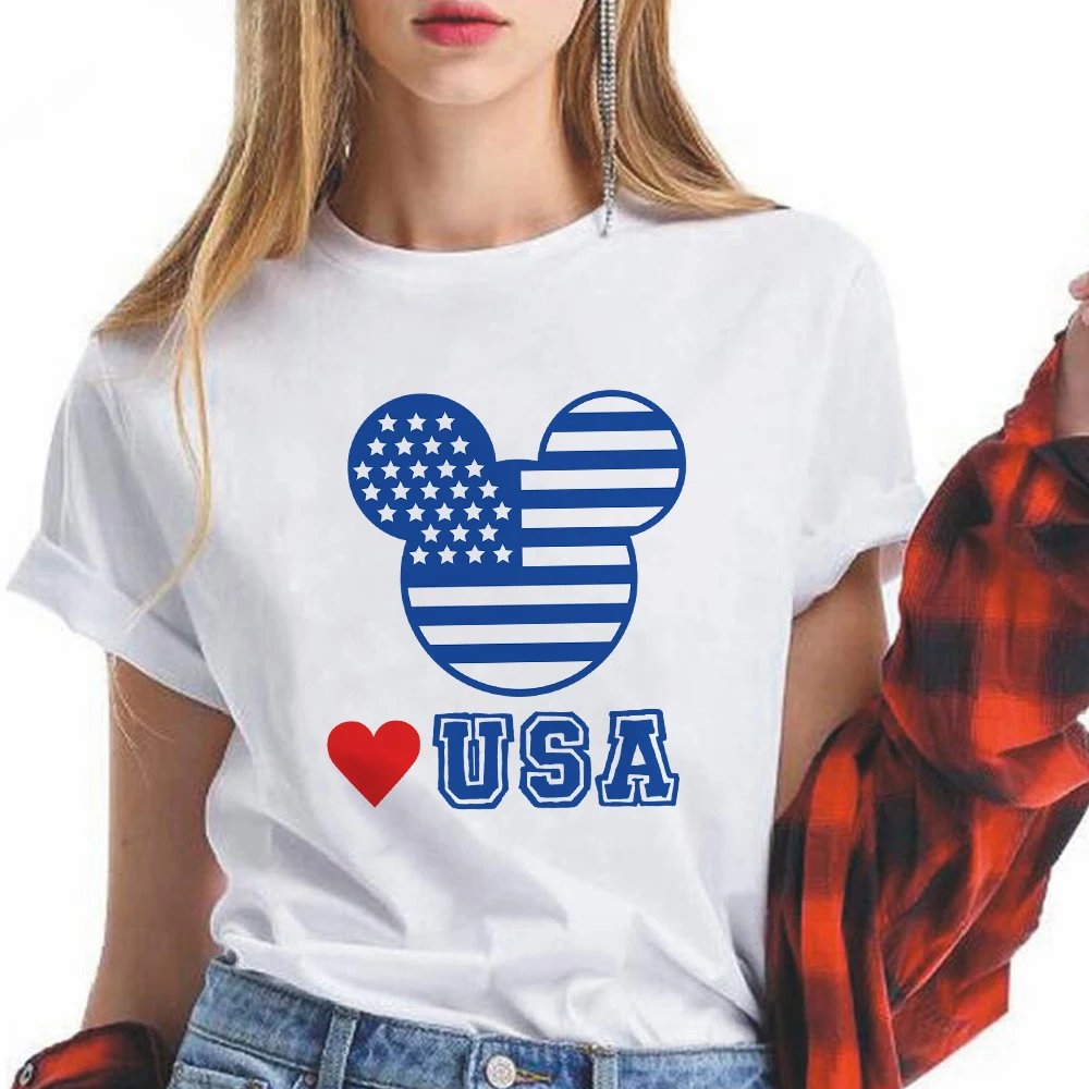 Comfy Disney World Graphic Series Harajuku Style Female T Shirt Cartoon Top Casual Outdoor Minnie Mouse Head Print Women T-Shirt
Comfy Disney World Graphic Series Harajuku Style Female T Shirt Cartoon Top Casual Outdoor Minnie Mouse Head Print Women T-Shirt