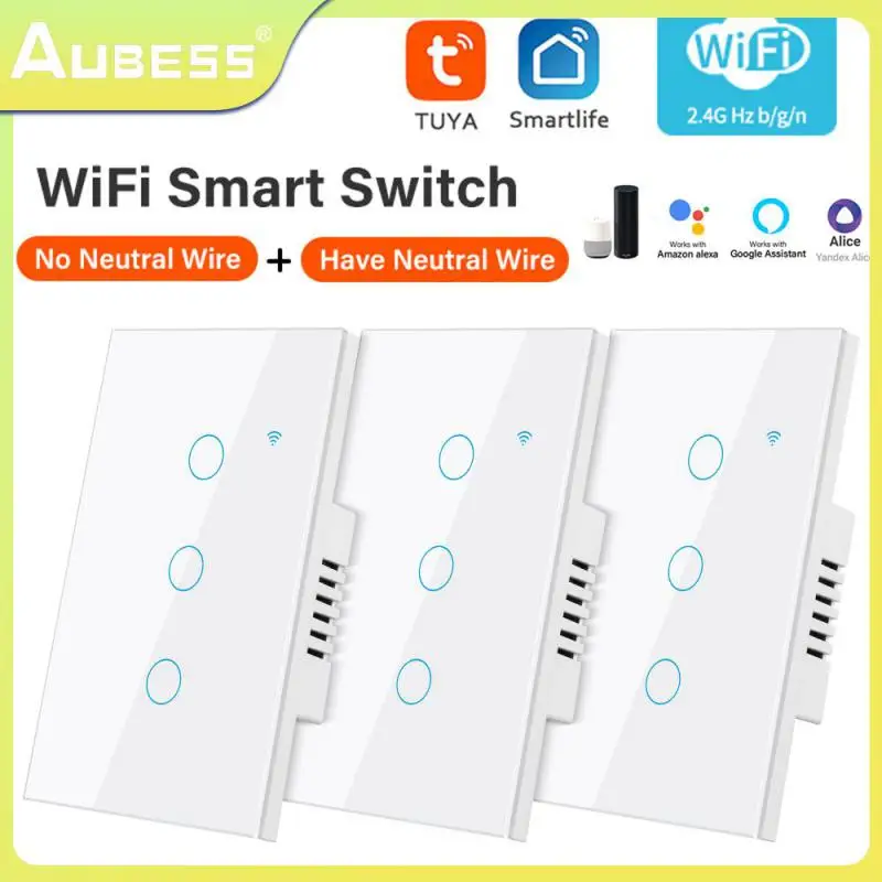 Support Alexa Google Home Smart Remote Control Home Appliance App Control Tempered Glass Touch Switch Tuya Wif Smart Home
Support Alexa Google Home Smart Remote Control Home Appliance App Control Tempered Glass Touch Switch Tuya Wif Smart Home