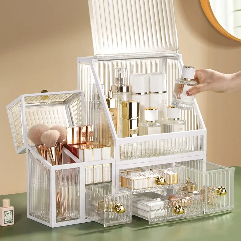 Brush Acrylic Holder Box Makeup Crystal Skincare Organizer New Large Organizing Cosmetic Jewelry Storage Box Lipstick Capacity
Brush Acrylic Holder Box Makeup Crystal Skincare Organizer New Large Organizing Cosmetic Jewelry Storage Box Lipstick Capacity