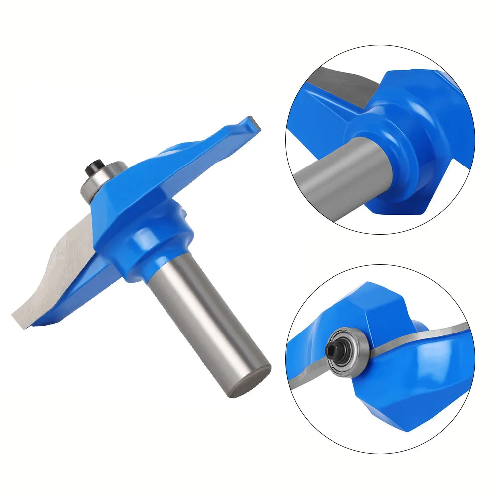 1/2 66.7mm Router Bit Shank Round Over Rail&Stile With Cove Panel Raiser Router Bit Tenon Cutter Wood Carving Door Panel
1/2 66.7mm Router Bit Shank Round Over Rail&Stile With Cove Panel Raiser Router Bit Tenon Cutter Wood Carving Door Panel