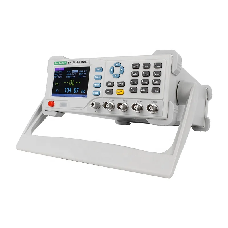 ET4510 L RC Benchtop Digital Bridge Desktop LCR Tester Meter Capacitance Resistance Impedance Inductance Measure
ET4510 L RC Benchtop Digital Bridge Desktop LCR Tester Meter Capacitance Resistance Impedance Inductance Measure