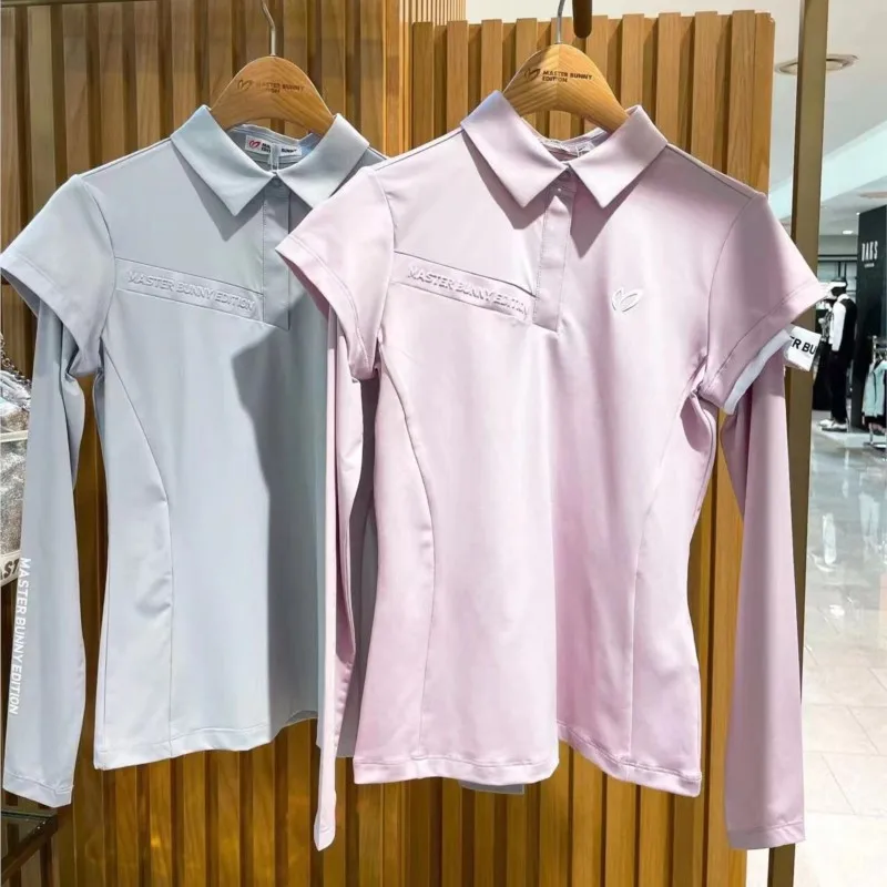 Golf Women's Shirt Sleeve Cut Contrast Design Fashion Sports Top Tennis Women's Wear
Golf Women's Shirt Sleeve Cut Contrast Design Fashion Sports Top Tennis Women's Wear