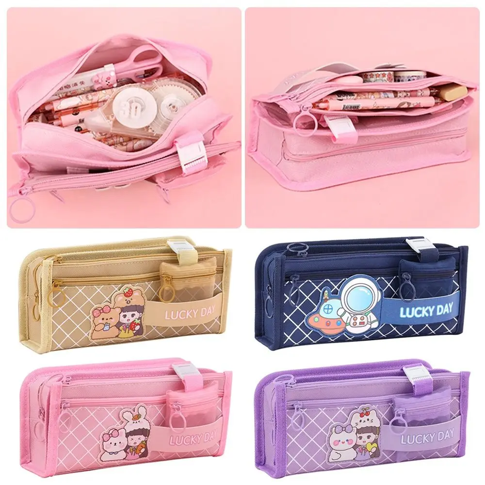 Oxford Stationery Storage Bag High Quality Large-capacity Portable Pen Bag Multi-function Stationery Organizer Student
Oxford Stationery Storage Bag High Quality Large-capacity Portable Pen Bag Multi-function Stationery Organizer Student