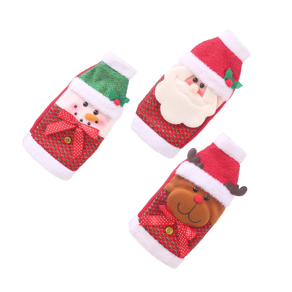 Bottle Christmasdecoration Cover Covers Holiday Plush Bags Outfits Party Table Decorations Xmas Gift Wrap
Bottle Christmasdecoration Cover Covers Holiday Plush Bags Outfits Party Table Decorations Xmas Gift Wrap
