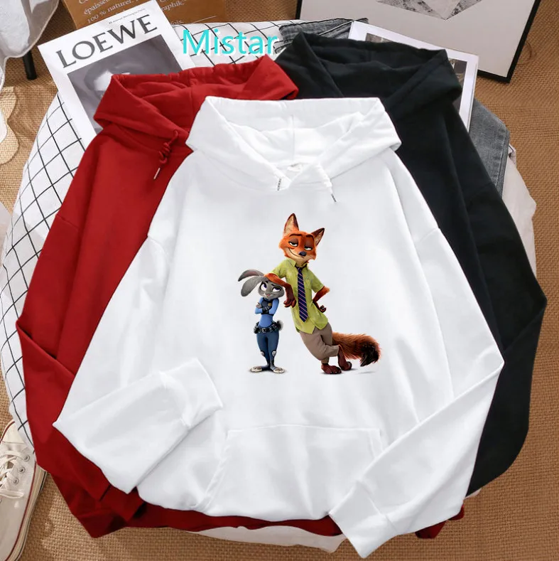 Толстовка Женская с длинным рукавом и принтом «зверополис» 
Толстовка Женская с длинным рукавом и принтом «зверополис»