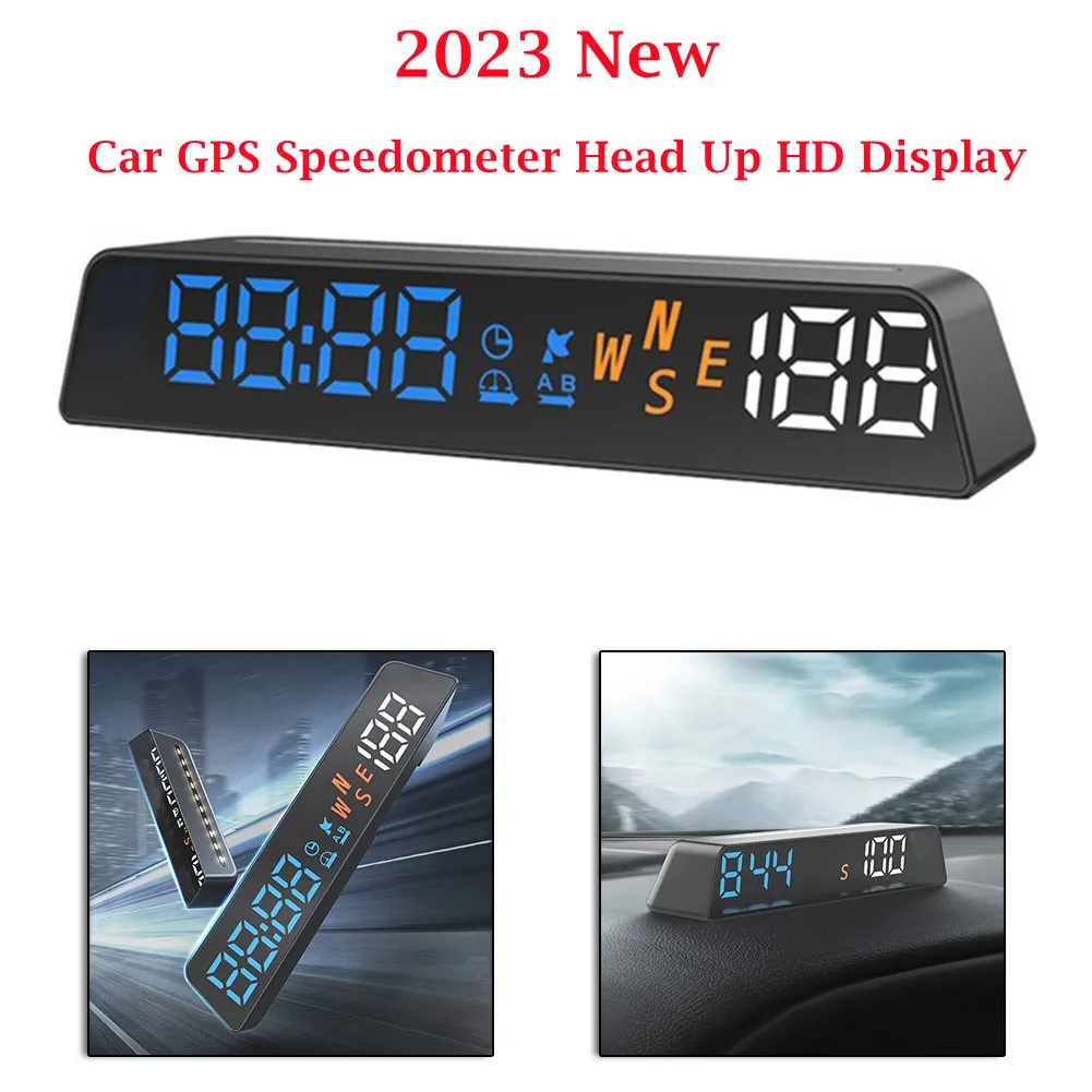 1pc Universal Car HUD Digital GPS Speedometer Display High-definition LCD Screen With High Display Resolution Car Electronics
1pc Universal Car HUD Digital GPS Speedometer Display High-definition LCD Screen With High Display Resolution Car Electronics
