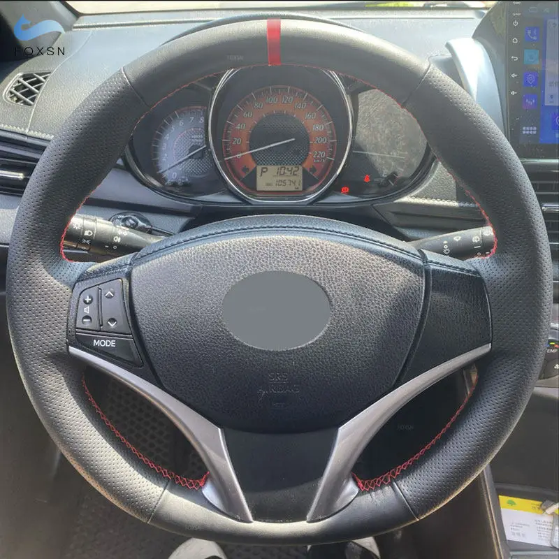 Для Toyota Yaris L Vios 2014 2015 2016 2017 2018 2019 салон автомобиля чехол на руль отделка из микрофибры перфорированная кожа
Для Toyota Yaris L Vios 2014 2015 2016 2017 2018 2019 салон автомобиля чехол на руль отделка из микрофибры перфорированная кожа