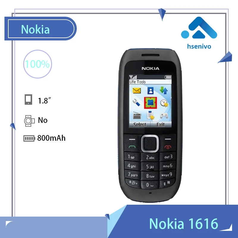 Nokia 1616 Восстановленный Оригинальный Восстановленный телефон NOKIA 1616 мобильный телефон GSM Восстановленный
Nokia 1616 Восстановленный Оригинальный Восстановленный телефон NOKIA 1616 мобильный телефон GSM Восстановленный