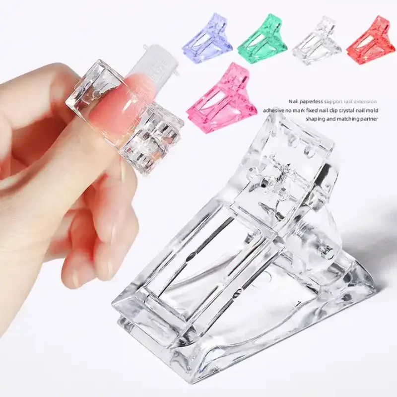 Transparent Acrylic Nail Clip 5/10PCS Quickily Building Tips Clips Finger Nail Gel Polish Extension UV Lamps Manicure Art Tools
Transparent Acrylic Nail Clip 5/10PCS Quickily Building Tips Clips Finger Nail Gel Polish Extension UV Lamps Manicure Art Tools