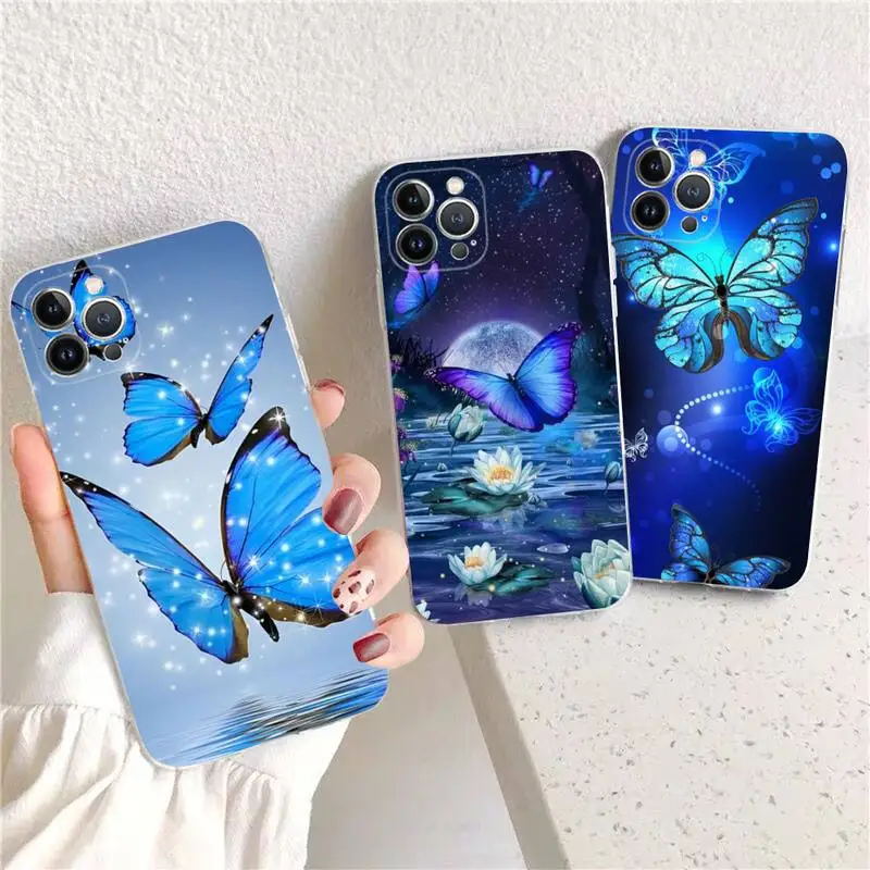 YNDFCNB Butterfly Phone Case For iPhone 13 14 Pro Max XS XR 12 11 Pro 13 Mini 6 7 8 Plus Clear Back Cover Capa
YNDFCNB Butterfly Phone Case For iPhone 13 14 Pro Max XS XR 12 11 Pro 13 Mini 6 7 8 Plus Clear Back Cover Capa