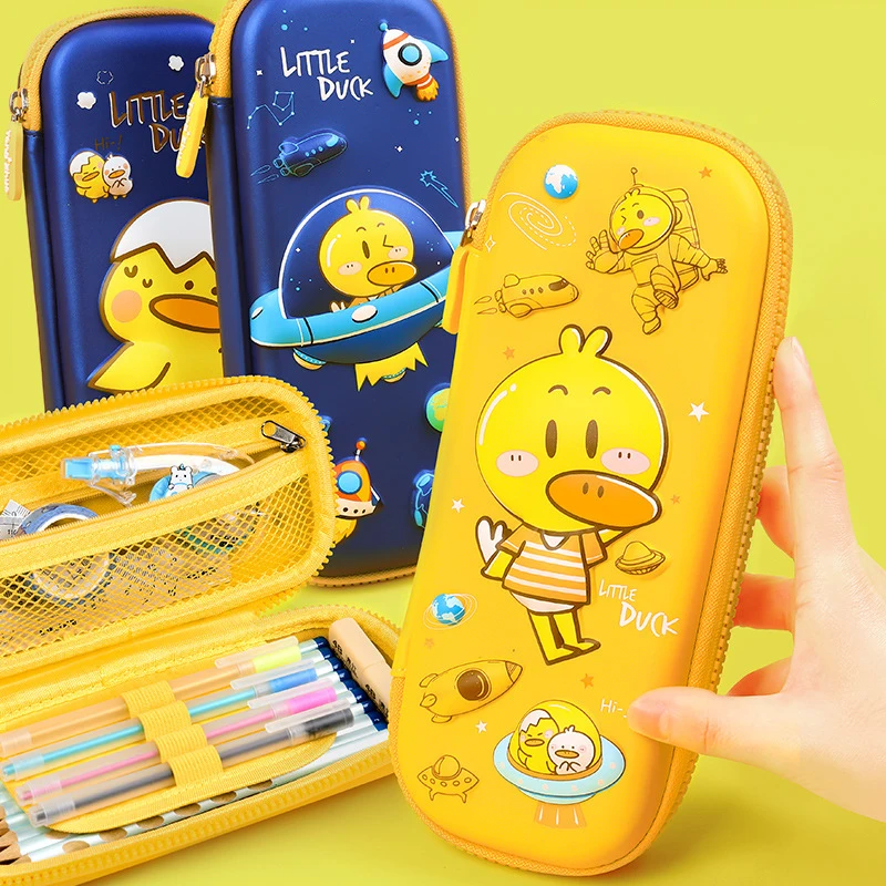Pencil Case Large Capacity Little Duck Multifunctional Pencil Case Elementary School Student Simple Cartoon Stationery Box
Pencil Case Large Capacity Little Duck Multifunctional Pencil Case Elementary School Student Simple Cartoon Stationery Box