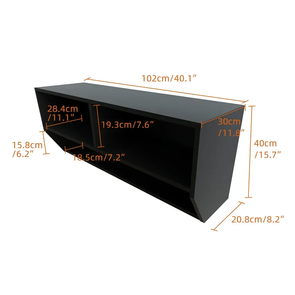 2023 (102 x 30 x 40)cm Wall TV Cabinet TV Stand Black US Warehouse In Stock sofa living room sofas furniture
2023 (102 x 30 x 40)cm Wall TV Cabinet TV Stand Black US Warehouse In Stock sofa living room sofas furniture
