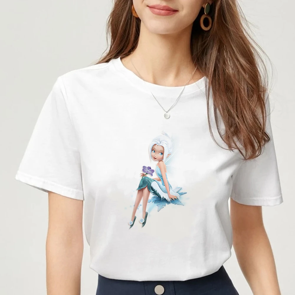 Disney Fairies Tinker Bell Silvermist Rosetta Iridessa Fawn Graphic Short Sleeve T Shirts Female Harajuku Tshirt Women T-shirt
Disney Fairies Tinker Bell Silvermist Rosetta Iridessa Fawn Graphic Short Sleeve T Shirts Female Harajuku Tshirt Women T-shirt