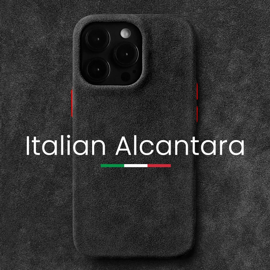 ALCANTARA Handmade Case for iPhone 13 Pro Max 12 mini 11 Luxury Business Supercar Interior Same Suede Leather Phone Cover
ALCANTARA Handmade Case for iPhone 13 Pro Max 12 mini 11 Luxury Business Supercar Interior Same Suede Leather Phone Cover