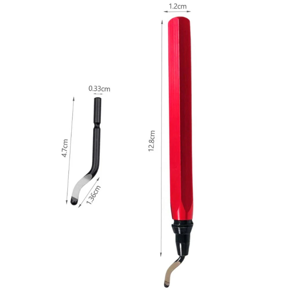 RB1000. Handle Burr Deburring Remover Cutting Tool High Speed Steel With 10pcs Rotary Deburr Blade For Cutting Machining Surface
RB1000. Handle Burr Deburring Remover Cutting Tool High Speed Steel With 10pcs Rotary Deburr Blade For Cutting Machining Surface