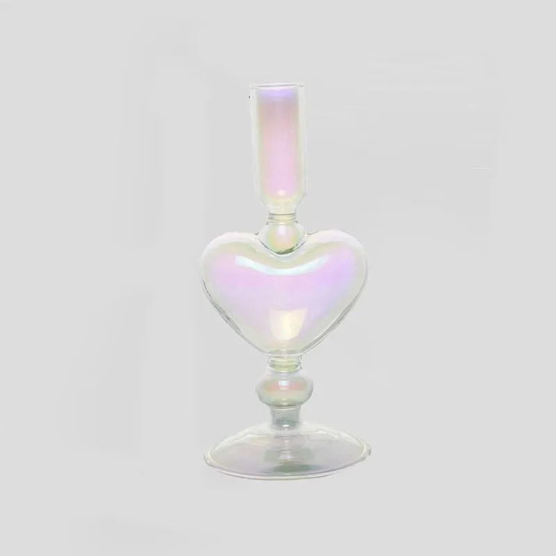 Ins Heart-shaped Candlestick Transparent Candlestick Simple Solid Creative Candlestick Home Table Glass Decoration Nordic Home
Ins Heart-shaped Candlestick Transparent Candlestick Simple Solid Creative Candlestick Home Table Glass Decoration Nordic Home