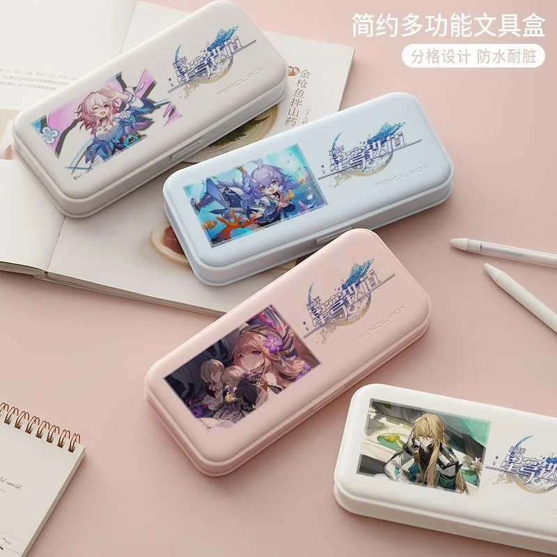 Honkai Star Rail Pencil Cases Bailu Jing Yuan Yanqing Stationery Pencil Box Cosplay Anime School Supplies Student Cute Kid Gifts
Honkai Star Rail Pencil Cases Bailu Jing Yuan Yanqing Stationery Pencil Box Cosplay Anime School Supplies Student Cute Kid Gifts