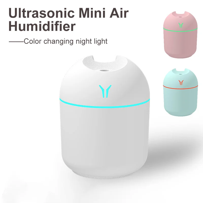 Ultrasonic Aromatherapy Mist Humidifier 250ml Mini Aroma Diffuser Portable Essential Oil Fogger with LED Light for Car Home
Ultrasonic Aromatherapy Mist Humidifier 250ml Mini Aroma Diffuser Portable Essential Oil Fogger with LED Light for Car Home